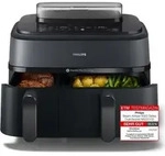 Philips Steam Airfryer 5000 Series: Dampfgarer & Airfryer in Einem - Schwarz