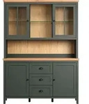 trendteam Stanton Buffet Tannengr&uuml;n/Evoke Eiche, B/H/T ca. 146/198/45 cm - Gr&uuml;n