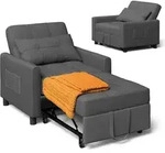 Schlafsofa BEALIFE AR24 3-in-1 mit Schlaffunktion & Kissen | Sofa-Bett,