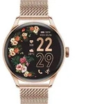Ice-Watch 023394 Smartwatch ICE Smart 2.0 Rund Ros&eacute;goldfarben mit Milanaiseband -