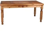 MiaM&ouml;bel Esstisch Mexico M&ouml;bel 170x90 cm Ansteckplatten Landhausstil...