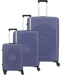 Travelite Hartschalenkoffer Set Orbita L M und S lavendel - Blau