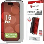DISPLEX Privacy Glass FC iPhone 16 Pro - Schwarz/Transparent