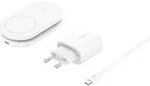Belkin BOOST Charge magneti. 15W 2in1 + Netzt/USB-C ws.WIZ028vfWH - Wei&szlig;