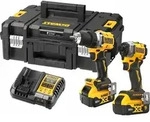 DeWalt DCK 2051 P2T Akku Kombo Kit 18 V + DCD 800 Bohrschrauber 90 Nm + DCF 850