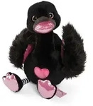 NICI Pl&uuml;sch Liebe Schwarzer Schwan 50cm, GR&Uuml;N