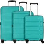 American Tourister Summer Splash 4 Rollen Kofferset 3-teilig - T&uuml;rkis