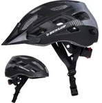 Dunlop Fahrradhelm mit Licht Verstellbar von 55 bis 58 CM - Gr&ouml;&szlig;e M -