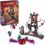 LEGO NINJAGO Drachensturmdorf - Bau- und Spielset mit Ninja-Arena, 6 Minifiguren und