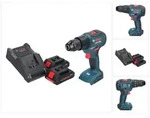 Bosch GSB 18V-55 Professional Akku Schlagbohrschrauber 18 V 55 Nm Brushless + 2x