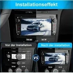 Piano Schwarz 2+64G 7&rdquo;Android 15 Autoradio Carplay F&uuml;r Opel Astra H Zafira Vectra