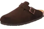 Rohde Damen Clog Leder Pantolette robust klassisch Schnalle Alba 6071,...