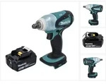 Makita DTW 251 T1 Akku Schlagschrauber 18 V 230 Nm 1/2" + 1x Akku 5,0 Ah - ohne
