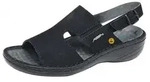 Abeba 36872 Sandale schwarz ESD - 43 - Schwarz - 43