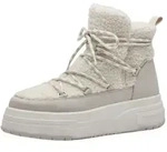 Tamaris Stiefel - Ivory Synthetik : 37 : Normal Gr&ouml;&szlig;e: 37 Weite: Normal - Beige -