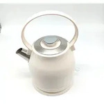 Livoo Retro-Wasserkocher, 1,5 l, DOD202C, 1850-2200 W, Edelstahl, 360&deg; drehbar,