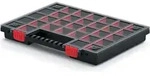 Organizer mit Werkzeugf&auml;chern 399x303x50mm Kistenberg NORS16 - Schwarz