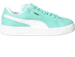 PUMA Suede XL Damen Sneaker 395205-24 Mintfarbe, Naturveloursleder, dicke Sohle...