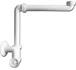 HL Hutterer & Lechner HL137/30 Raumspar-WT-M&ouml;belsifon DN32x5/4, 1 Stk. - Wei&szlig;