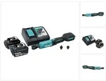Makita DWR 180 RF Akku Ratschenschrauber 18 V 47,5 Nm 1/4" 3/8" + 2x Akku 3,0 Ah +