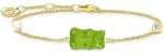Thomas Sabo Armband Haribo Mit Stein L&auml;nge 19 Cm Gr&uuml;n Gold A2151-445-6-L19V -...