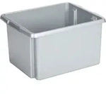 Sunware Nesta Aufbewahrungsbox 32 Liter grau - Silber