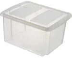 Sunware Aufbewahrungsbox Nesta inkl. Deckel 32 L, transparent - Transparent