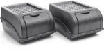 Novaliv Gem&uuml;seboxen Kartoffelboxen Vorratsbeh&auml;lter 3,5l bis 9l (Anthrazit, 2X 3,5l)