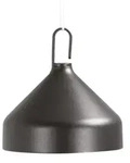 Zafferano AMELIE Wiederaufladbare und dimmbare schwarze LED-Pendelleuchte -...