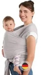 Laleni Tragetuch Baby Neugeborene aus 100% Baumwolle - es Babytragetuch bis 15 kg mit