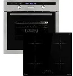 Backofen und Induktionskochfeld SET8013IH859RL - Schwarz