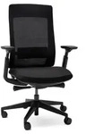 Yaasa Chair Essential B&uuml;rostuhl Ergonomisch, Schwarz &ndash; Traglast 130 kg &ndash;