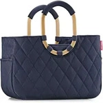 Reisenthel Einkaufskorb loopshopper M Frame Rhombus midnight gold - Blau