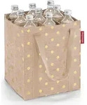 reisenthel bottlebag metallic dots coffee - Beige