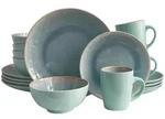 ECHTWERK 24-teiliges Vintage Tafelservice "Ana" Modern-Design, f&uuml;r 6 Personen,