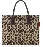 Reisenthel daily shopper, Schwarz, Braun, Polyester, Stoffbeutel, Einfarbig -