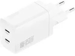 4smarts Ladegert PDPlug Dual 45W GaN 2xC. wei - Wei&szlig;