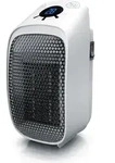 Brandson Steckdosen Heizl&uuml;fter 400W, Mini Keramik Heizung, Digitalanzeige,