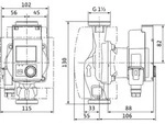 Wilo Nassl&auml;ufer-Hocheffizienzpumpe Stratos PICO plus 25/0,5-6-130,G11/2,40W