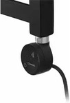 Sapho MOA Heizstab mit Thermostat und Bluetooth, 800 W, Schwarz - Schwarz