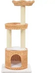 vidaXL Katzen-Kratzbaum Sisal Nat&uuml;rliches Weidenholz - Braun