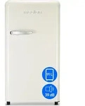 MEDION Retro K&uuml;hlschrank (91 Liter, 91cm H&ouml;he (h&ouml;henverstellbare F&uuml;&szlig;e),