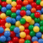 Selonis Minifu&szlig;ballplatz Gro&szlig; mit 900 Bunte B&auml;lle f&uuml;r b&auml;llebad &Oslash;6 cm -