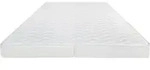 Matratze f&uuml;r Schlafsofa FRIEND 14 cm dick - 130 &times; 190 cm - Wei&szlig;