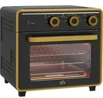 HOMCOM Minibackofen 20L, Pizza-Ofen mit Umluft, Hei&szlig;luftofen mit Backblech -