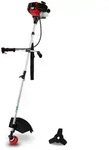 EBERTH Motorsense Freischneider Rasentrimmer Multitool 2in1 Benzin, Tragegurt