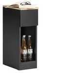 SoBuy Nachttisch schmal Nachtschrank kleiner Beistelltisch 20cm Breite mit...