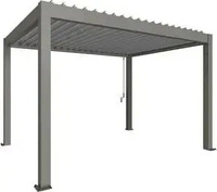 Biohort B489420, Pergola Biohort 4x3 inkl. beweglichen, isolierten Lamellendach f&uuml;r