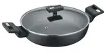 b.smart Servierpfanne 24 cm (mit Deckel) - Schwarz