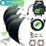 MyVoltaics MUB1240-5m, MYVOLTAICS Balkonkraftwerk MyUltraleicht 1240 Watt, mit 4